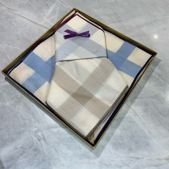 NIB Mens cotton handkerchief x3 - Picture 2 of 4